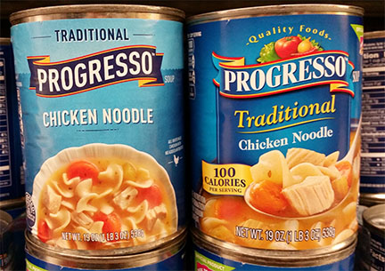 Friday Design: Soup Can Label Redesign 